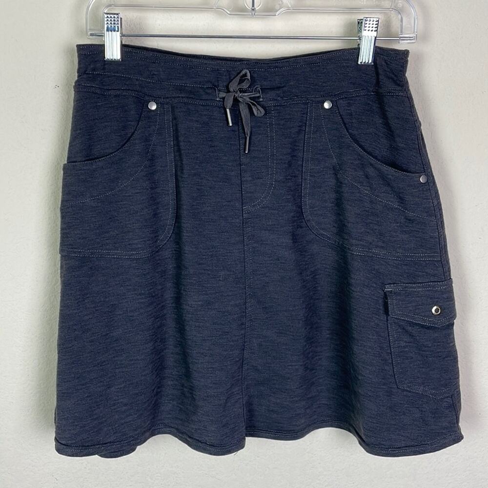Kuhl dark gray elastic waist skort women’s S